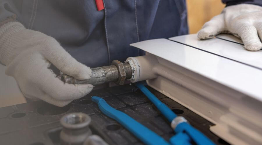 Professional water heater repair services in Mentcle, PA